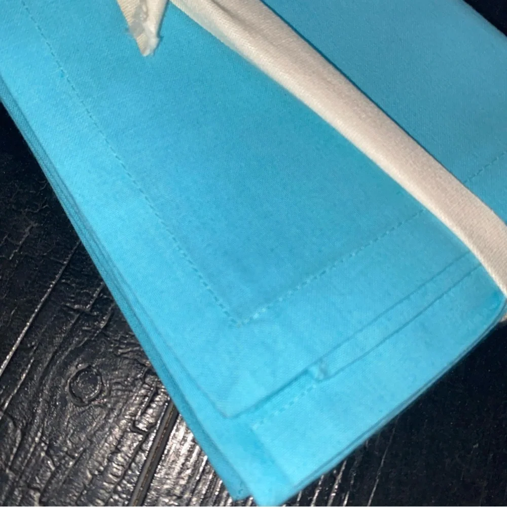 Pier 1‎ Imports Blue Cotton Napkin Set Of 4 NWT